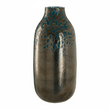 Caris Blue Speckled Glass Small Vase