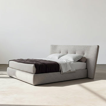 Carlos King Size, Super King Size Bed, No Storage, Grey