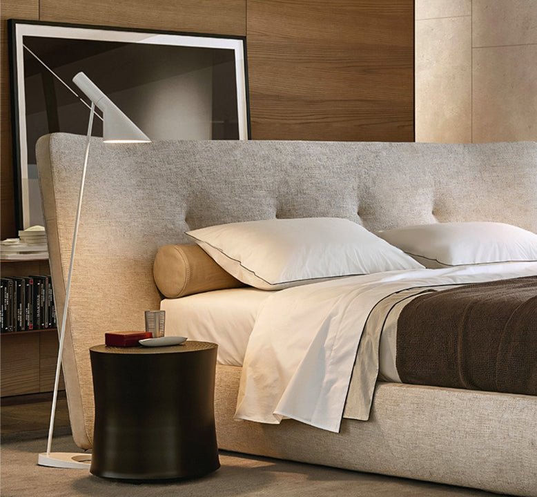 Carlos King Size, Super King Size Bed, No Storage, Grey