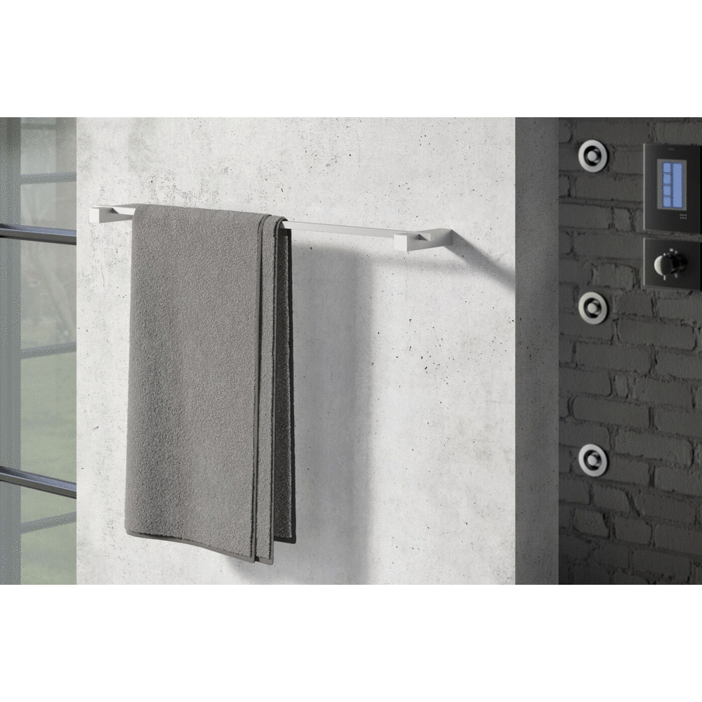 Carvo Brushed Stainless Steel 65.8 cm Towel Rail 40482