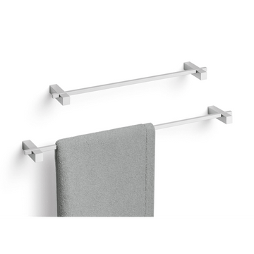 Carvo Brushed Stainless Steel 65.8 cm Towel Rail 40482