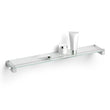Carvo Brushed Stainless Steel Bathroom Shelf 40486