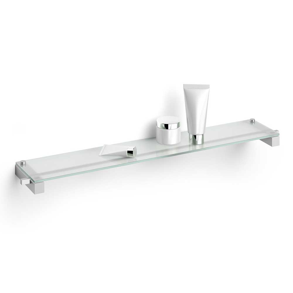 Carvo Brushed Stainless Steel Bathroom Shelf 40486