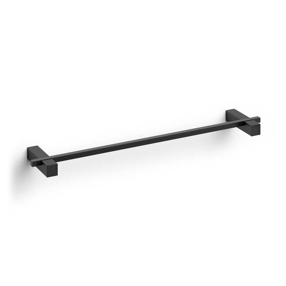 Carvo Powder Coated Black Stainless Steel 50.8 cm Towel Rail 40505