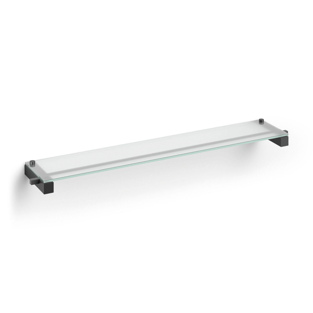 Carvo Powder Coated Black Stainless Steel Bathroom Shelf 40506