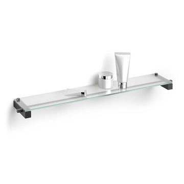 Carvo Powder Coated Black Stainless Steel Bathroom Shelf 40506