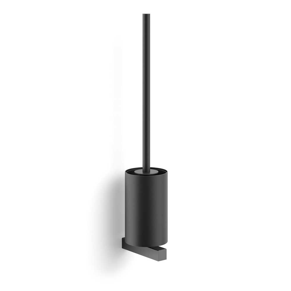 Carvo Powder Coated Black Stainless Steel Wall Toilet Brush 40507