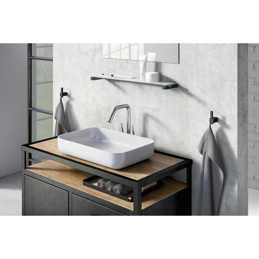 Carvo Premium Black Towel Hook