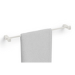 Carvo White Stainless Steel 66 cm Towel Rail 40812