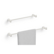 Carvo White Stainless Steel 66 cm Towel Rail 40812