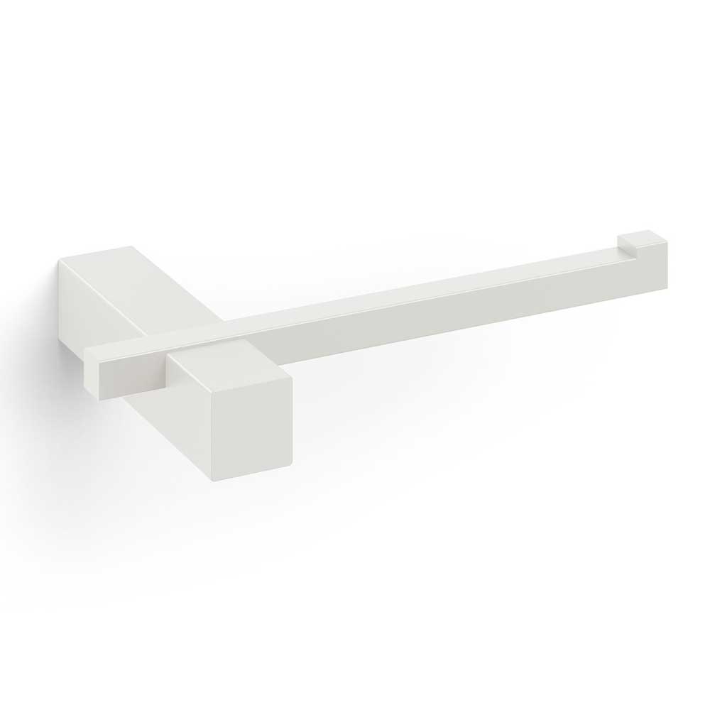 Carvo White Stainless Steel Toilet Roll Holder 40810