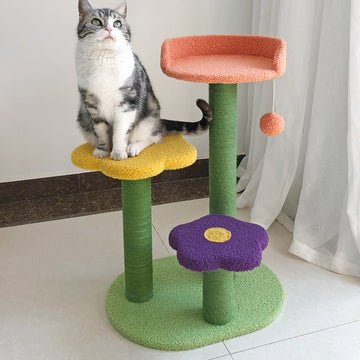 Cat Tower Cat Scratch Board Wear - resistant Cat Climbing Tree