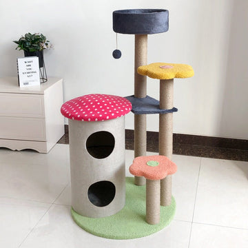 Cat Tower Cat Scratch Board Wear - resistant Cat Climbing Tree