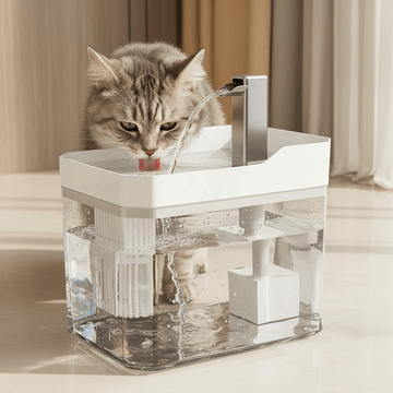 Cat Water Fountain with Quiet Pump Dog Water Filter Dispenser USB Anti - Dry Burning Pet Fountain Cat Fountain for Cats Indoor