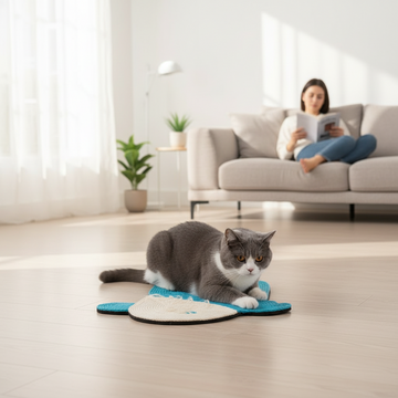 Cat Scratching Mat Natural Sisal Felt Durable Cat Scratching Board Cactus Shaped Scratcher Claws Grinding Protect Furniture