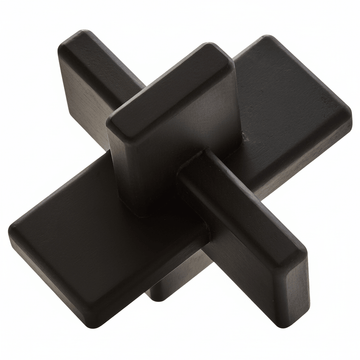 Cato Black Wood Sculpture