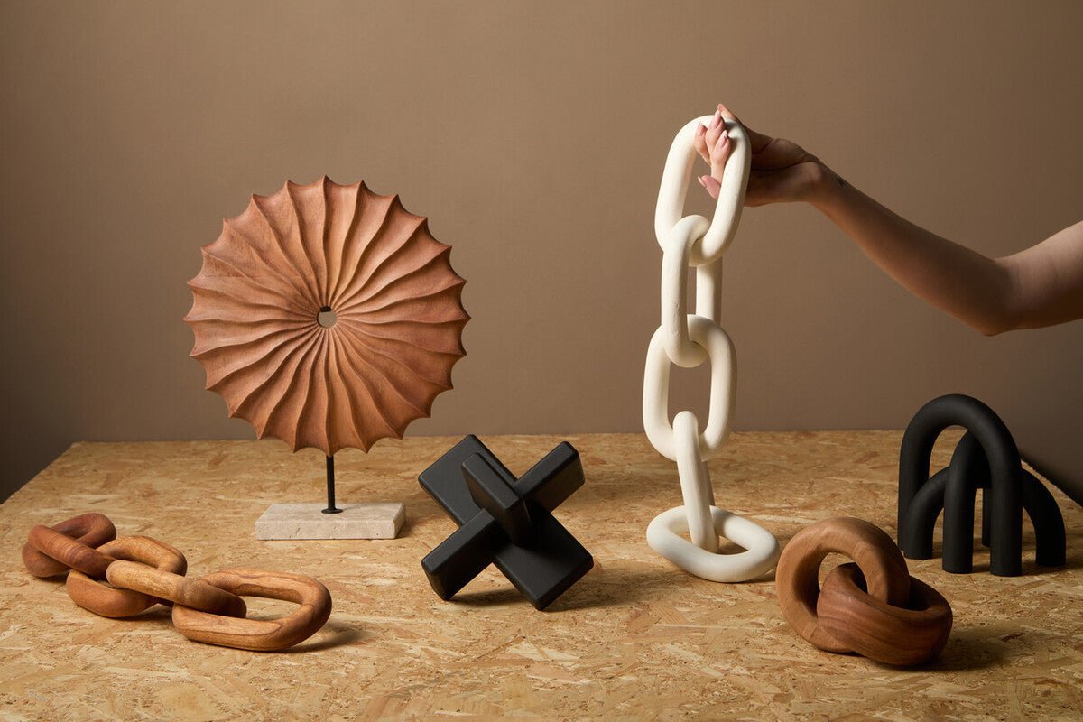 Cato Natural Wood Knot Decor