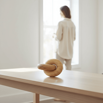 Cato Natural Wood Small Knot Decor