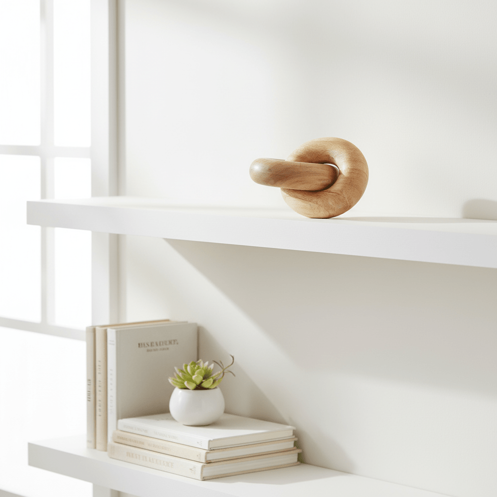 Cato Natural Wood Small Knot Decor