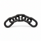 Cato Black Wood 5 Link Chain Sculpture