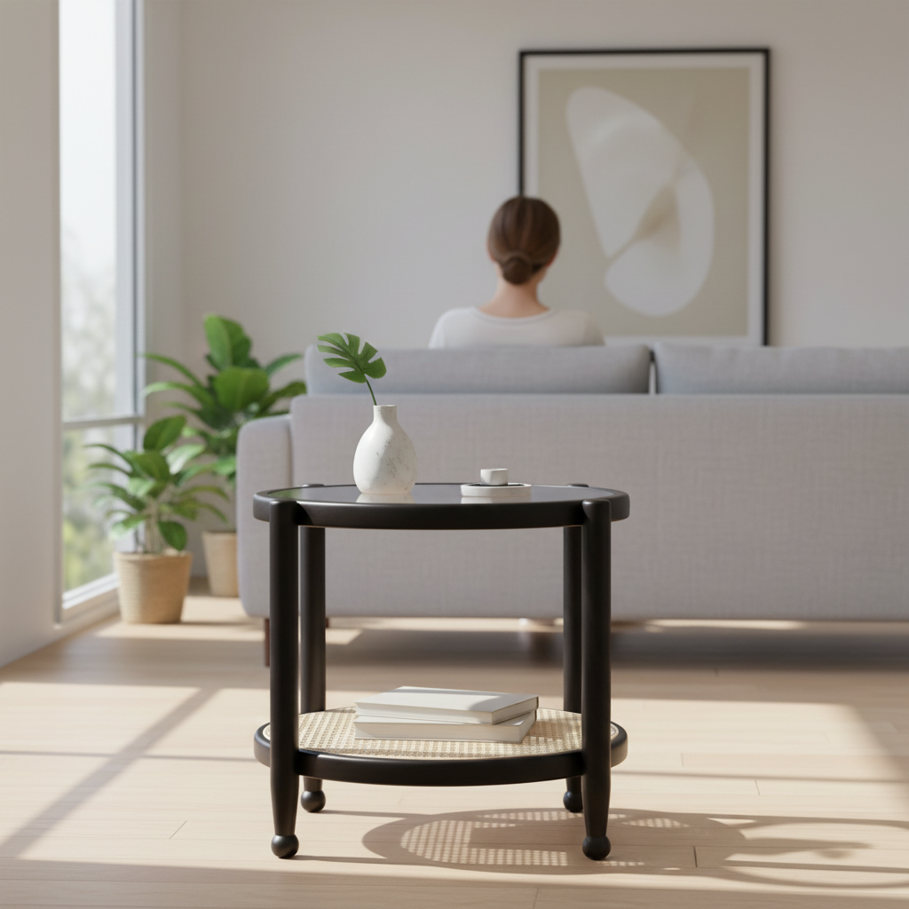 Cebu Two Tier Side Table