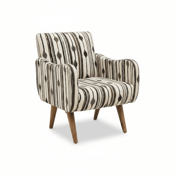 Cefena Armchair With Straight Arms