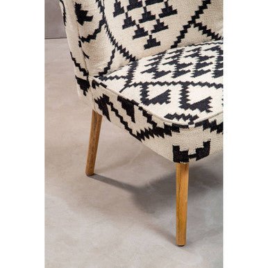 Cefena Berber Style Mango Wood Chair
