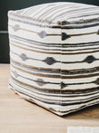 Cefena Square Pouffe