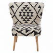 Cefena Berber Style Mango Wood Chair