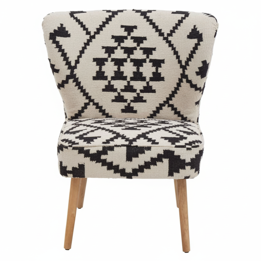 Cefena Berber Style Mango Wood Chair