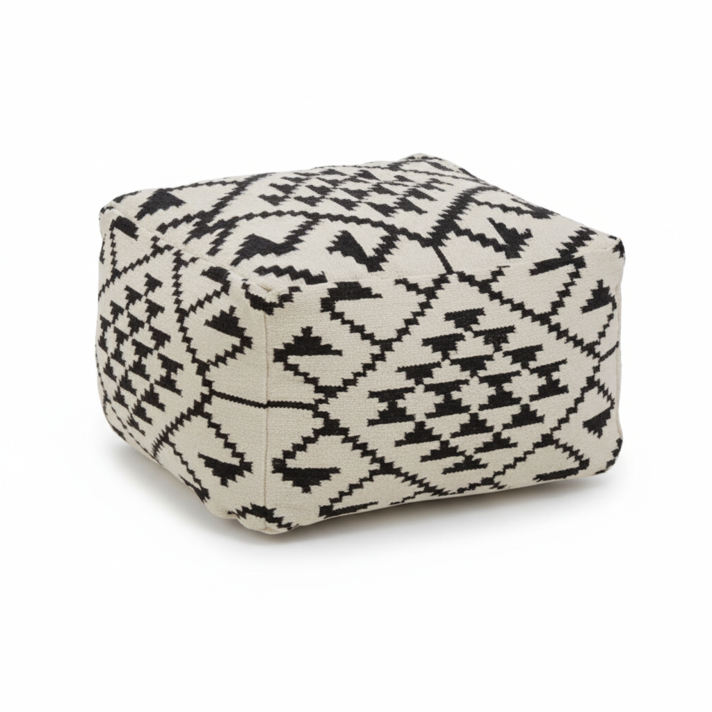 Cefena Berber Style Pouffe