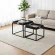 Celina Set Of 2 Assorted Colour Nesting Tables