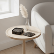 Celina Set Of Four Square Black and Gold Coasters