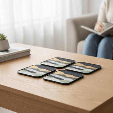 Celina Set Of Four Square Coasters