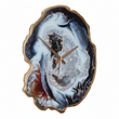 Celina Multicolour Agate Effect Wall Clock