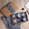 Ceramic Tableware Set - Blue and White Porcelain Bowls