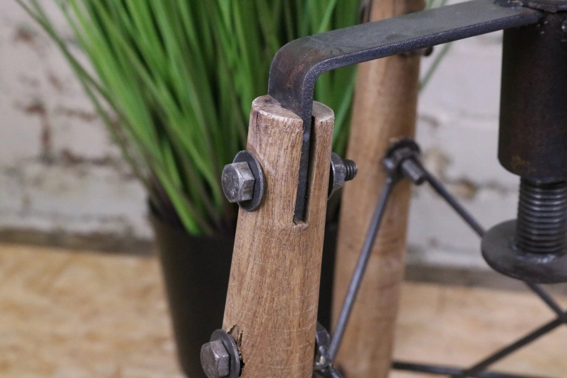 Chayana Adjustable Industrial Stool