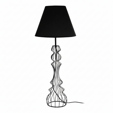Chicago Black Table Lamp