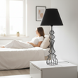 Chicago Black Table Lamp