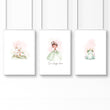 Childrens Canvas Prints | Set of 3 wall art prints