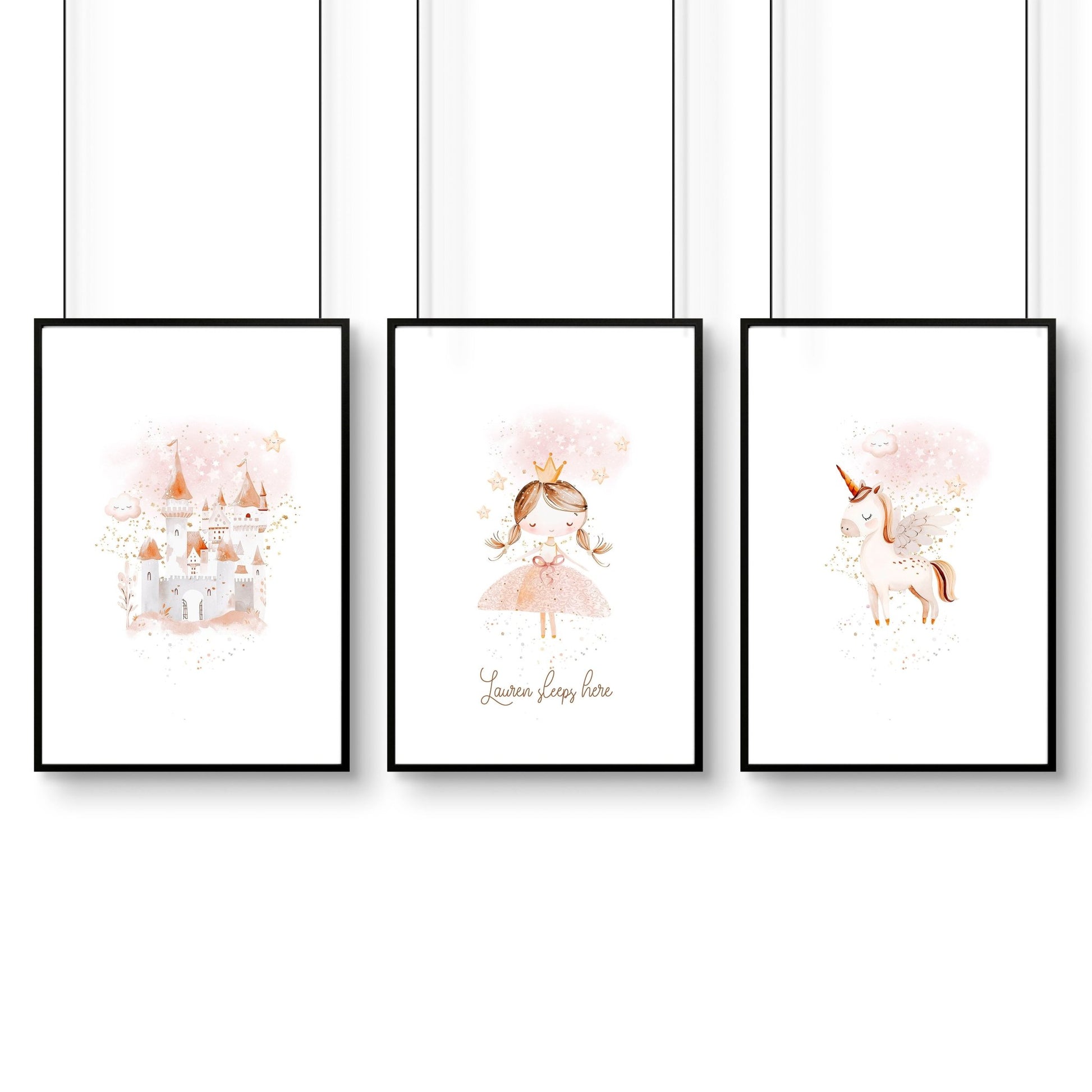 Childrens Wall Prints | Set of 3 wall art prints