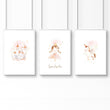 Childrens Wall Prints | Set of 3 wall art prints