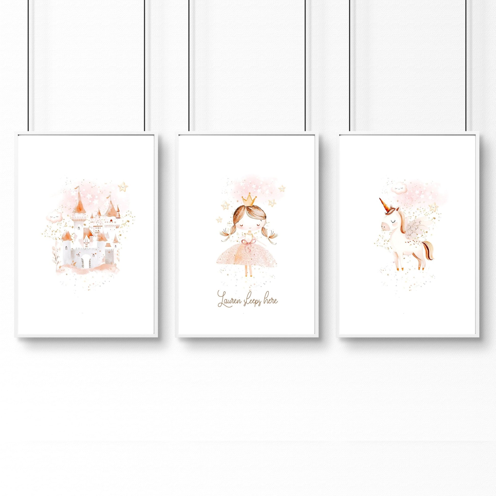 Childrens Wall Prints | Set of 3 wall art prints