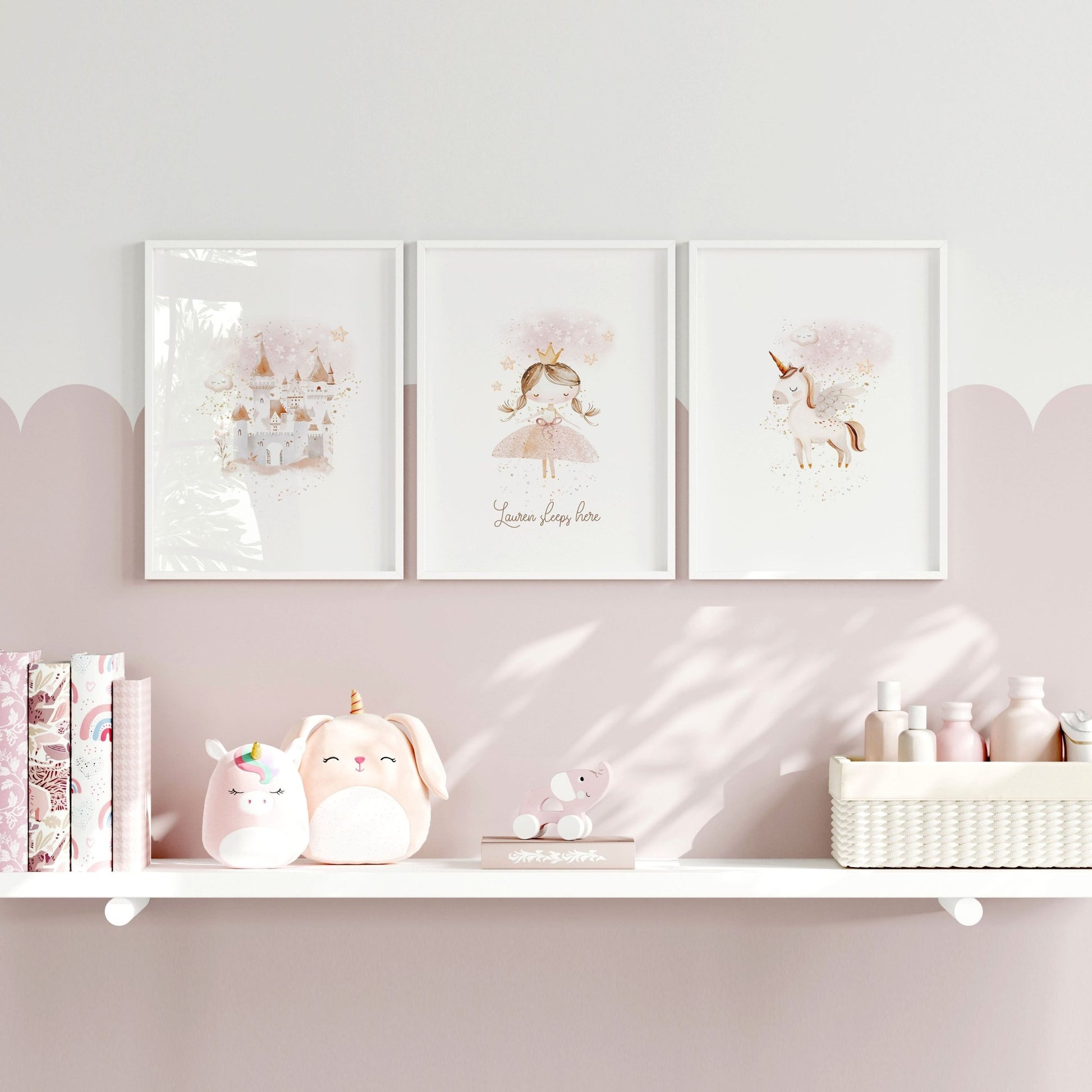 Childrens Wall Prints | Set of 3 wall art prints