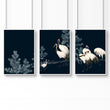 Chinese Art Wall Decor | Set of 3 Asian Inspired Wall art Prints