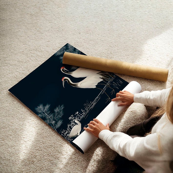 Chinese Art Wall Decor | Set of 3 Asian Inspired Wall art Prints