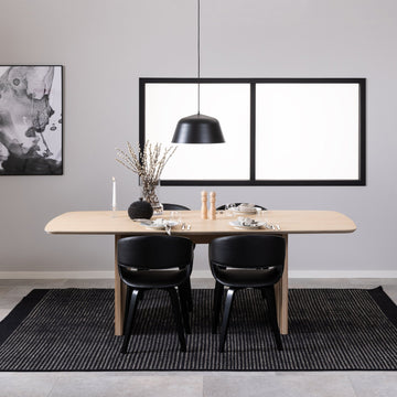 Christo Dining Table in Oak 220x75cm