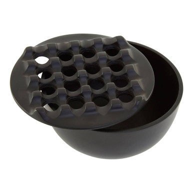 Churchill Black Nickel Finish Ashtray