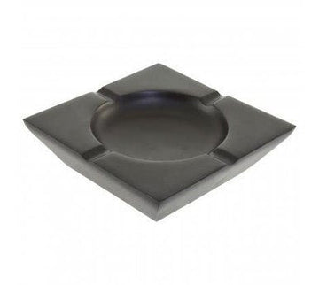 Churchill Black Nickel Finish Square Ashtray