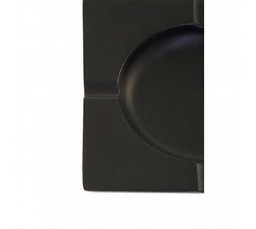 Churchill Black Nickel Finish Square Ashtray
